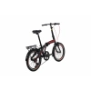 Belderia X5 Steel 20 Jant Shimano Microshift(7S) Vites V-Fren Siyah-Kırmızı Katlanabilir Bisiklet