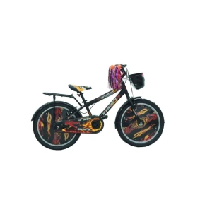 Belderia Vision Dragon 20 Jant Vitessiz V-fren Siyah Çocuk Bisikleti