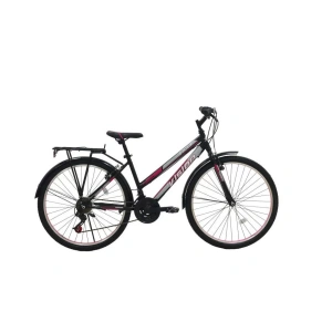 Belderia Vision Elegance 24 Jant Sypo Index (3*7) Vites V-Fren Siyah-Pembe Şehir Bisikleti