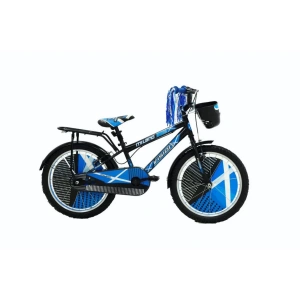 Belderia Vision Milano 20 Jant Vitessiz V-Fren Siyah-Mavi Çocuk Bisikleti