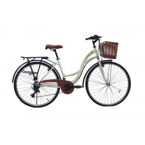 Belderia Holiday 24 Jant Sypo Index (3*7) Vites V-Fren Beyaz Şehir Bisikleti