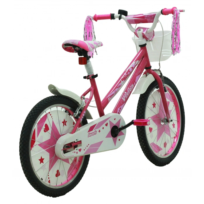 Belderia Vision Faworis 20 Jant Vitessiz V-Fren Pembe Çocuk Bisikleti