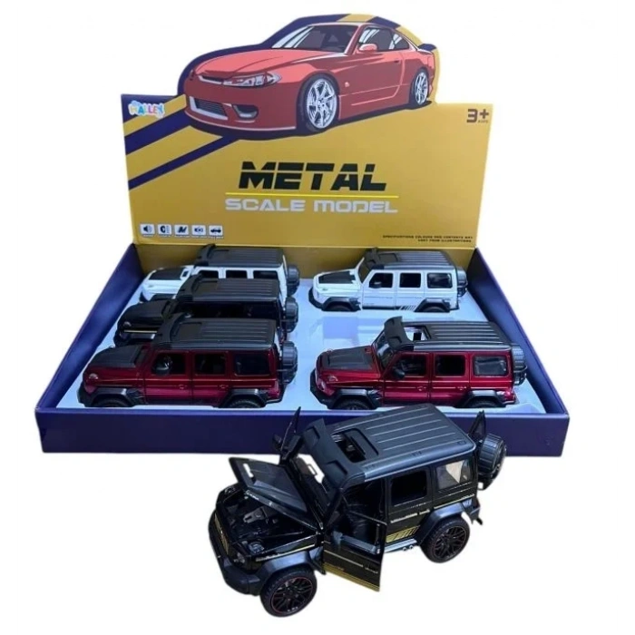 1:24 SESLI ISIKLI METAL MODEL ARABA