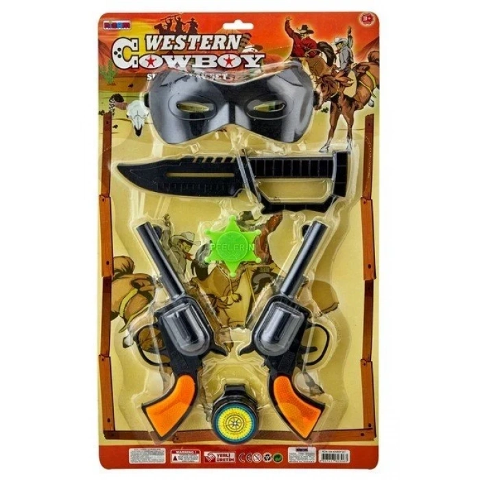 2 TABANCALI KOVBOY SETI