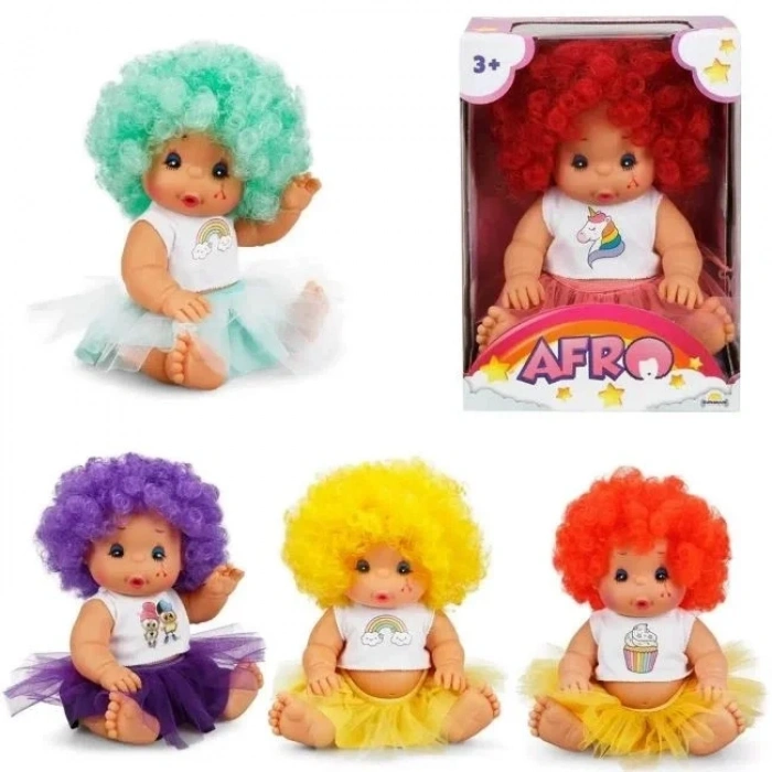 BEBEK AFRO RENKLI KIVIRCIK SACLI