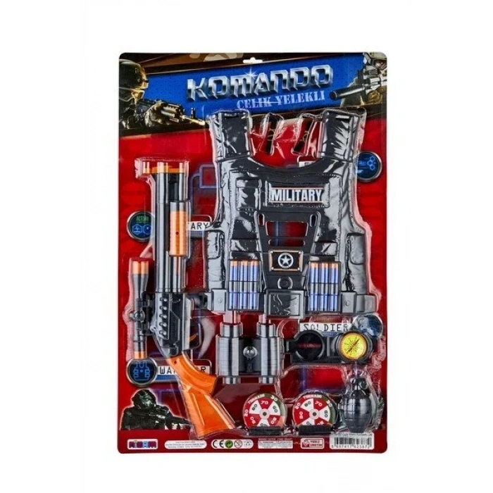 CELIK YELEKLI KOMANDO SET