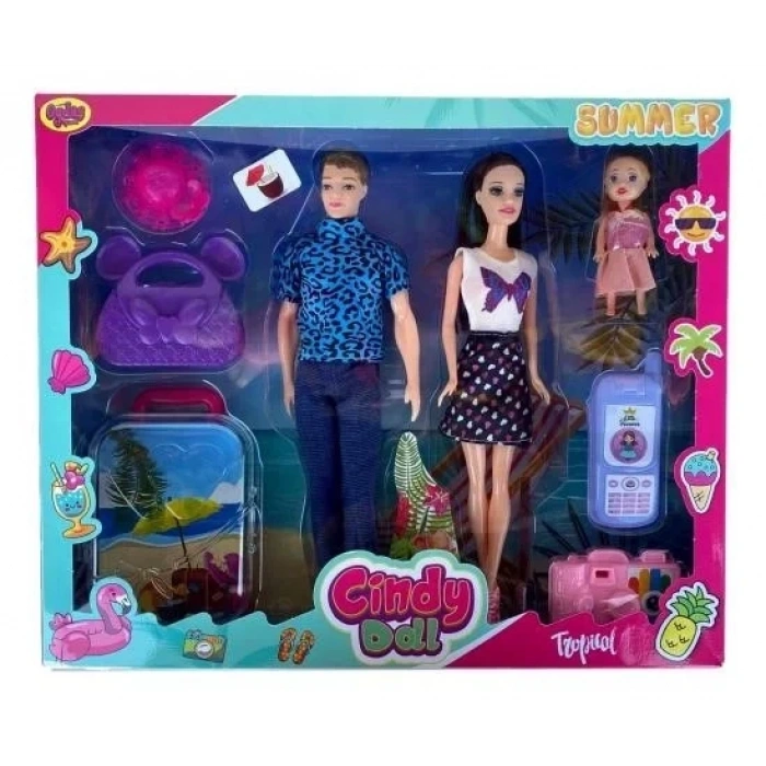 CINDY DOLL AILE TATIL SETI