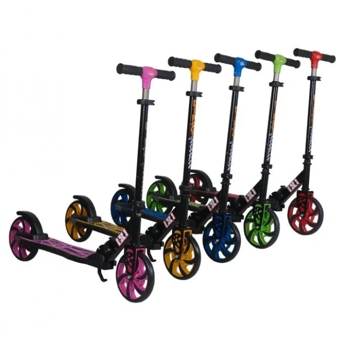 DIPSY SCOOTER KIRMIZI TURUNCU YESIL MAVI PEMBE