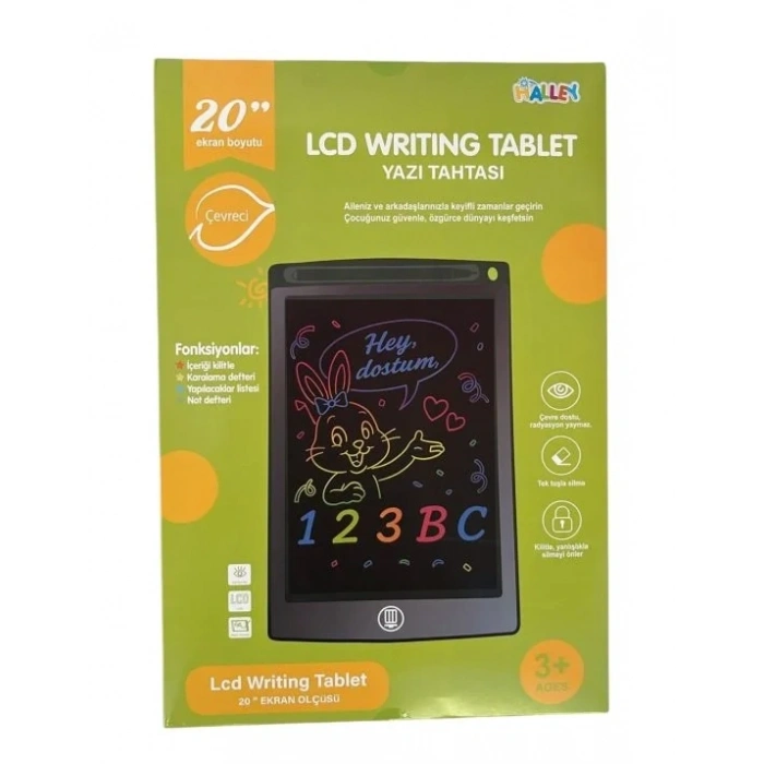 ELEKTRONIK 20 LCD YAZI TABLETI
