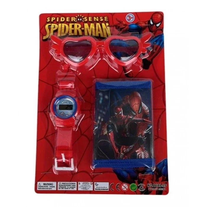 GOZLUKLU CUZDANLI SAATLI SET