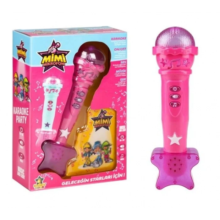 ISIKLI MUZIKLI MIKROFON