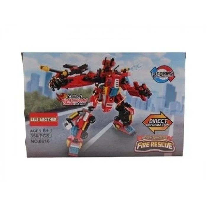 ITFAIYE ARACLARI DONUSEBILEN BLOKLAR STAND 8 LI