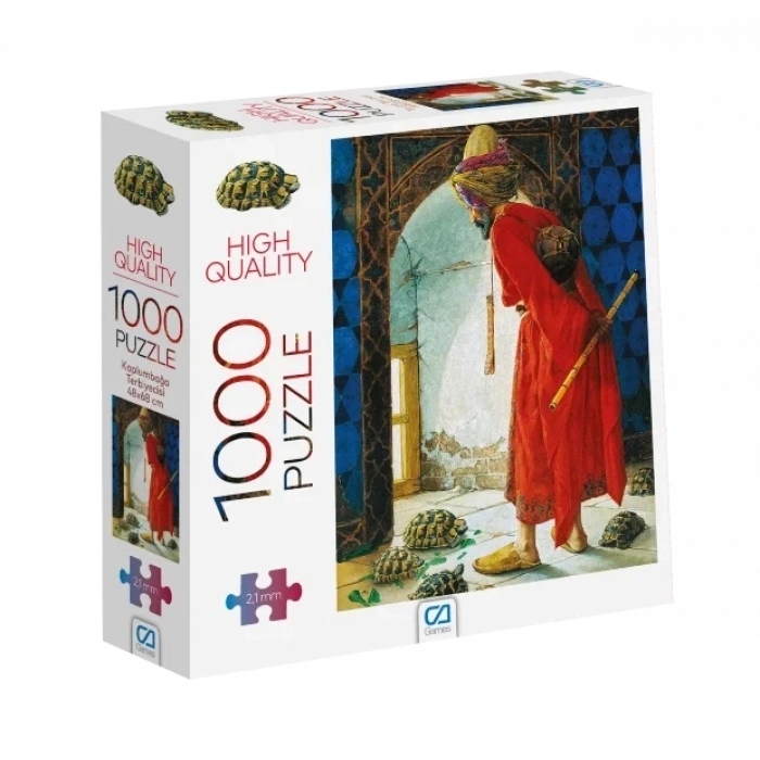 KAPLUMBAGA TERBIYECISI PUZZLE 1000 PCS