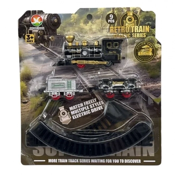 KARTELA PILLI RAYLI 2 VAGON TREN