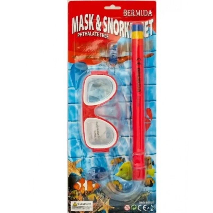 KART.MASKE SNORKEL SET -2008-7