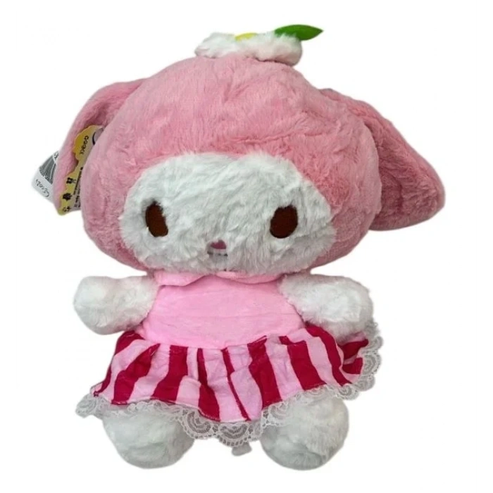 KROMI MELODI DANTELLI  CIZGILI ELBISELI PELUS