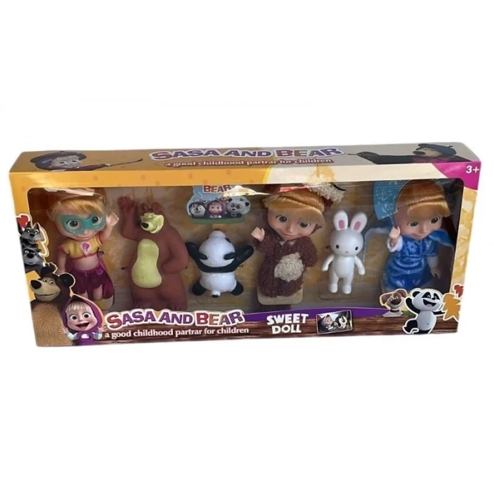 KUT.4 LU MASA VE KLOCA AYI  SETI