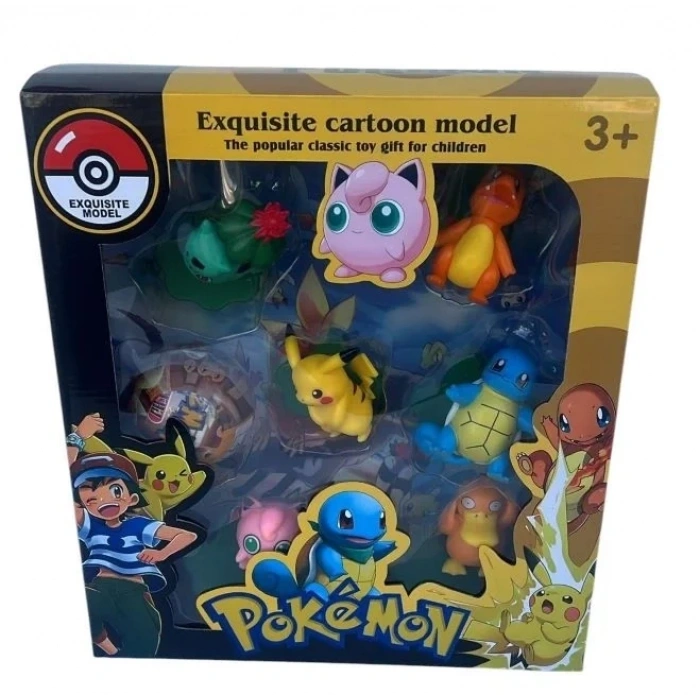 KUT.6LI POKEMON SET