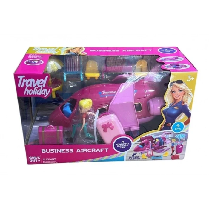 KUT.PEMBE UCAK KIZ SETI