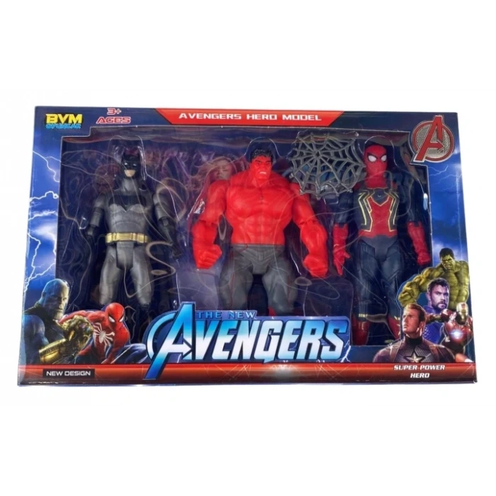 KUTULU 3 LU KAHRAMAN SET