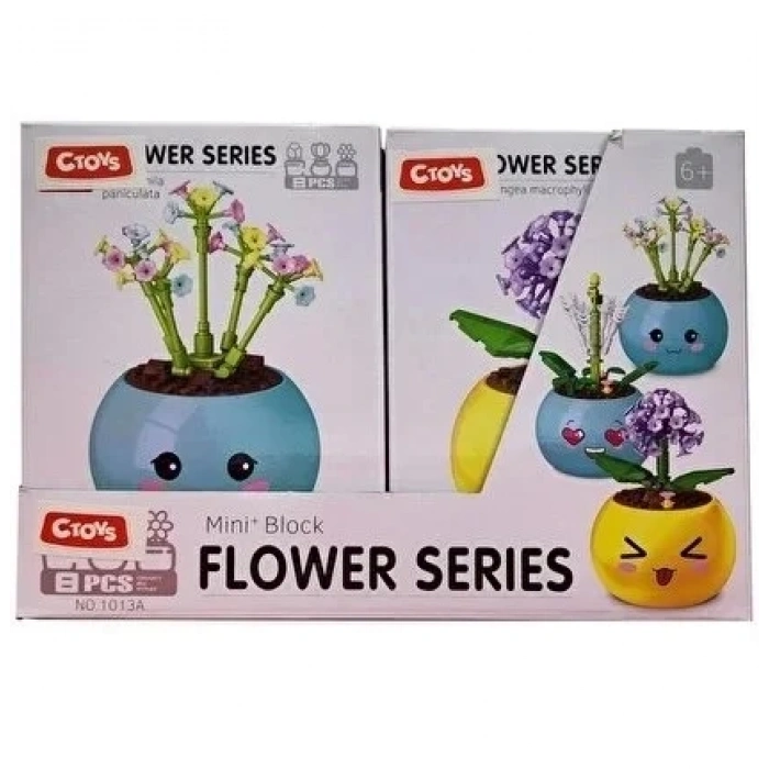 MINI BLOK CICEK SERISI 8LI STAND