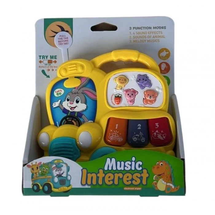 PILLI MUZIKLI  OTOBUS PIANO