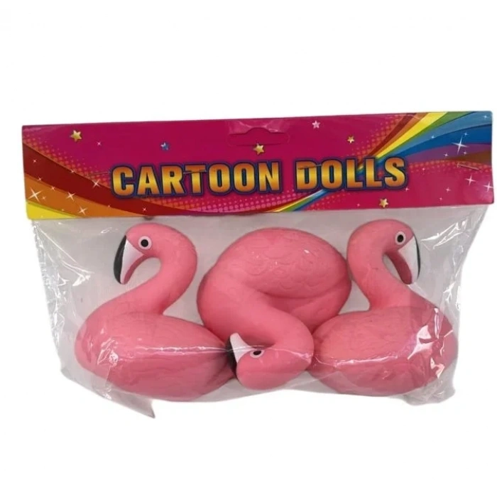 PVSDE 3LU FLAMINGO PLASTIK