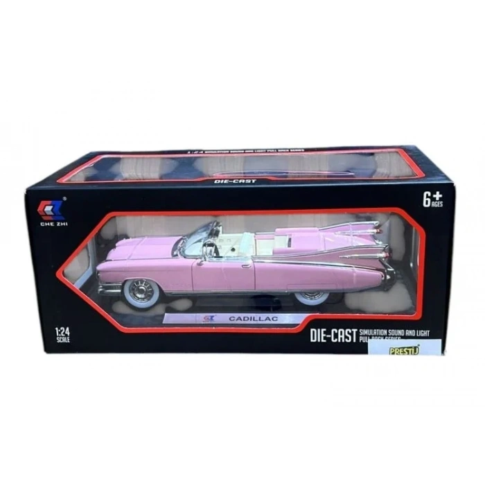 SESLI ISIKLI METAL CADILLAC ARABA