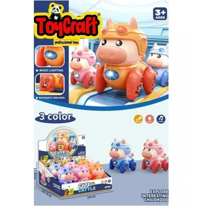 TOYCRFAT DISP.6LI MUZIKLI INEK