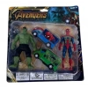 2 ARABALI HULK SPIDERMAN SET
