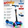 WINKY ISIKLI  SCOOTER KIRMIZI TURUNCU YESIL MAVI P