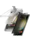 Samsung Galaxy S23 Ultra Privacy Hayalet Ekran Koruyucu Kolay Uygulama Aparatlı Easy Body Kavisli