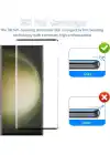 Samsung Galaxy S23 Ultra 5g Tam Uyumlu Ekran Koruyucu Nano Full Edge Tam Kaplar Esnek Polymer Uv Cam