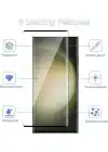 Samsung Galaxy S23 Ultra 5g Tam Uyumlu Ekran Koruyucu Nano Full Edge Tam Kaplar Esnek Polymer Uv Cam