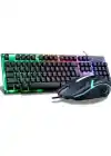 Sonia Sn-3020 Rgb Işıklı Mouse Klavye Mekanik Set