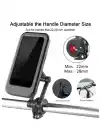 Su Geçirmez Bisiklet Motorsiklet Atv Motosiklet Telefon Tutucu Tutacağı JX-021