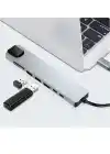 Usb-c Adaptörü Hub003 8i 1 Arada Tip C Girişi