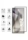 Samsung Galaxy S24 Ultra İle Uyumlu Tam Kapatan 10D Anti-static Temperli Cam Ekran Koruyucu