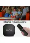 MX10 1/8 GB 4K Android TV Box Media Player