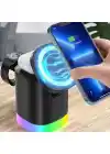 Magsafe 15W 3in 1 RGB Manyetik Kablosuz Şarj Standı AW13