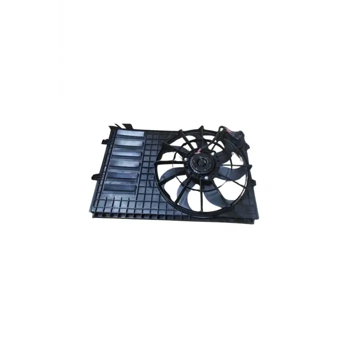VW Polo Ibiza Fabia 1.2 1.6 2009- FAN Motoru Davlumbazli 390 MM 3 FIS 7 Kanat 350W 6R0121207C9B9 Wisco