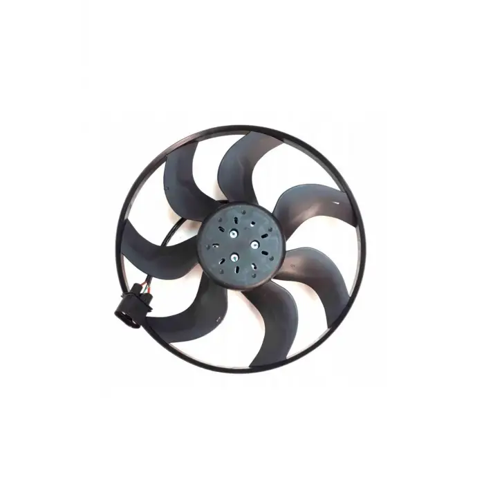 VW Polo Ibiza Fabia 1.2 1.6 2009- FAN Motoru Davlumbazli 390 MM 3 FIS 7 Kanat 350W 6R0959455D Wisco