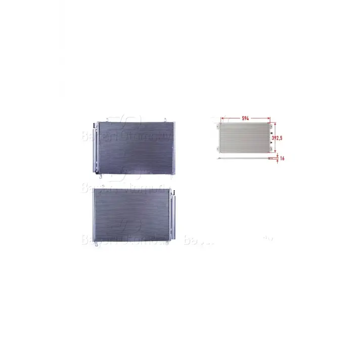 Suzukı Swıft V 1.0 2017 Ve Sonrası Uyumlu Klima Radyatörü 594x392,5x16 Mm 95310 52R00 Wisco