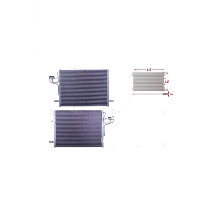 Ford Kuga 2.0tdcı 08 Ve Sonrası Uyumlu Klima Radyatörü 623x461x16 Mm 8V4119710AB Wisco