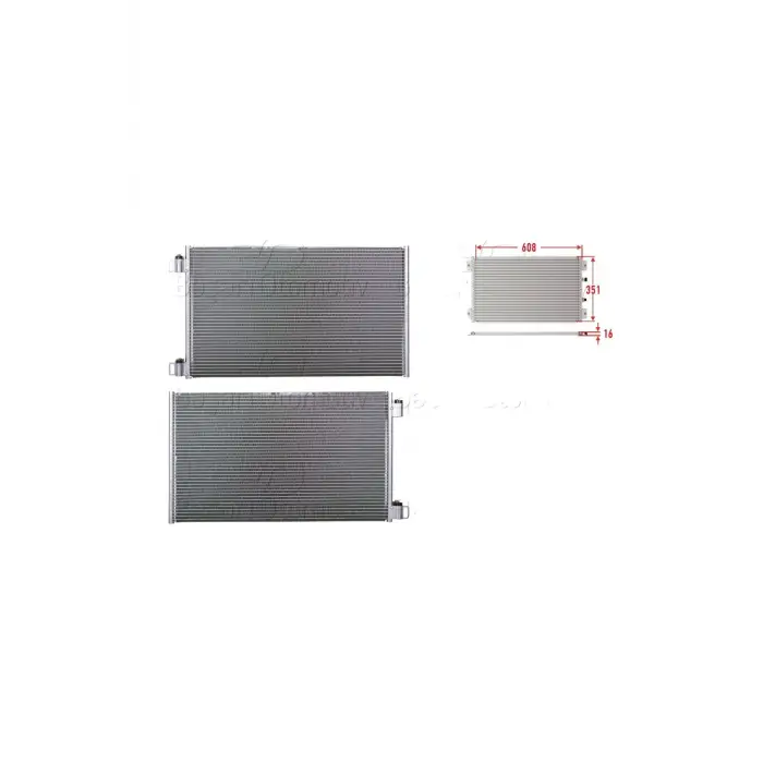 Mercedes Renault Kangoo 1 2008 - Klima Radyatörü 654x 350 A4155000054 WISCO