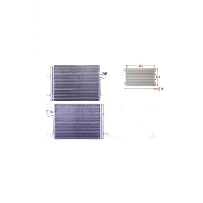 Ford Focus C-Max 2011 - Klima Radyatörü 575x 470x15 8V6119710FA WISCO