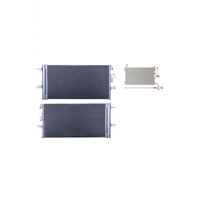 Bmw 1 Serısı F40 2 Serısı 15 Ve Sonrası Uyumlu Klima Radyatörü 615x335x109271205 Wisco