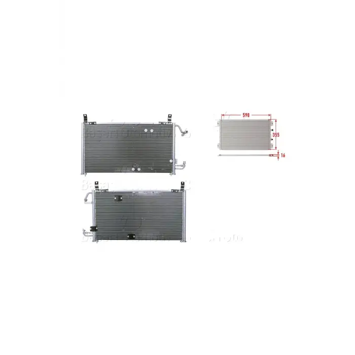 Daewoo Nexıa 96 Ve Sonrası Uyumlu Klima Radyatörü 598x355x16 96164823 Wisco