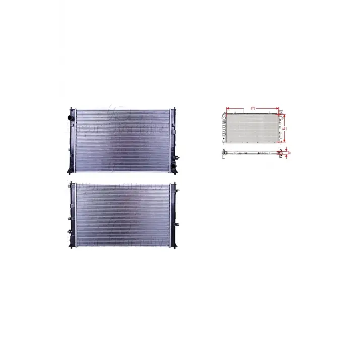 Honda Civic 1.5 Turbo Rs. Crv 1.5t 16 Ve Sonrası Uyumlu Su Radyatörü 19010 5AA A01 Wisco