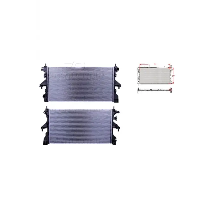 Peugeot Boxer Citroen Jumper Fiat Ducato 2011 - Su Radyatörü 1382419080 WISCO